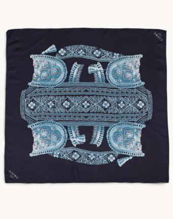 Loewe Silk Scarf женщинам