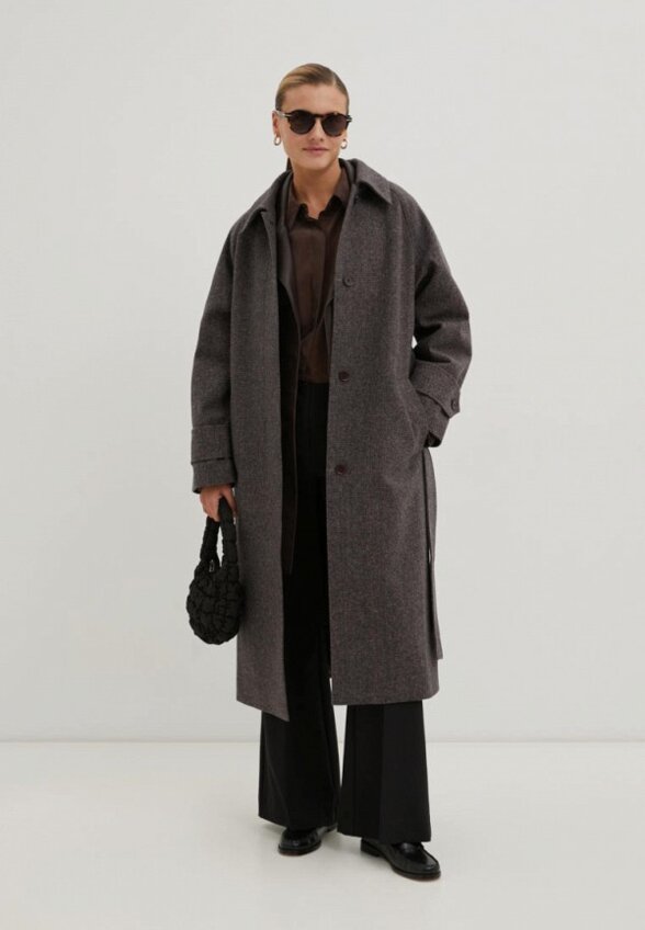 Пальто однобортное Finn Flare