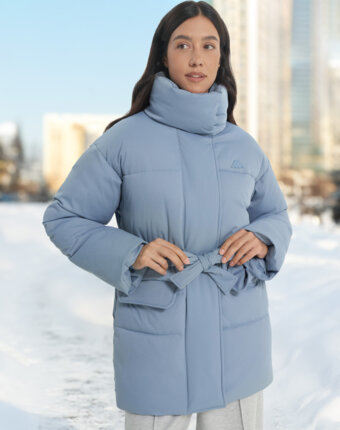 Пуховик женский Robe di Kappa, Голубой женщинам