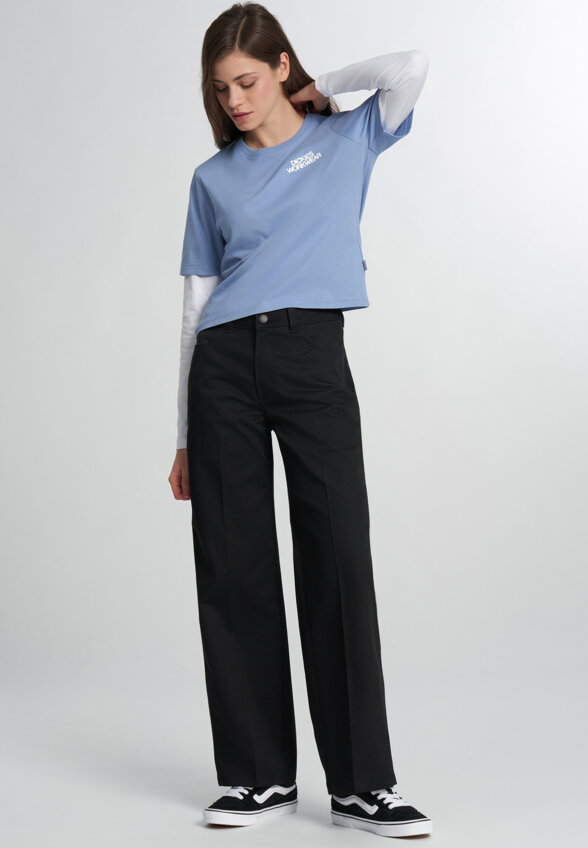 Брюки женские DICKIES Union Loose Straight, Черный