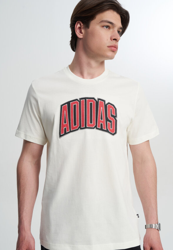 Футболка мужская adidas Stad Colleg, Бежевый
