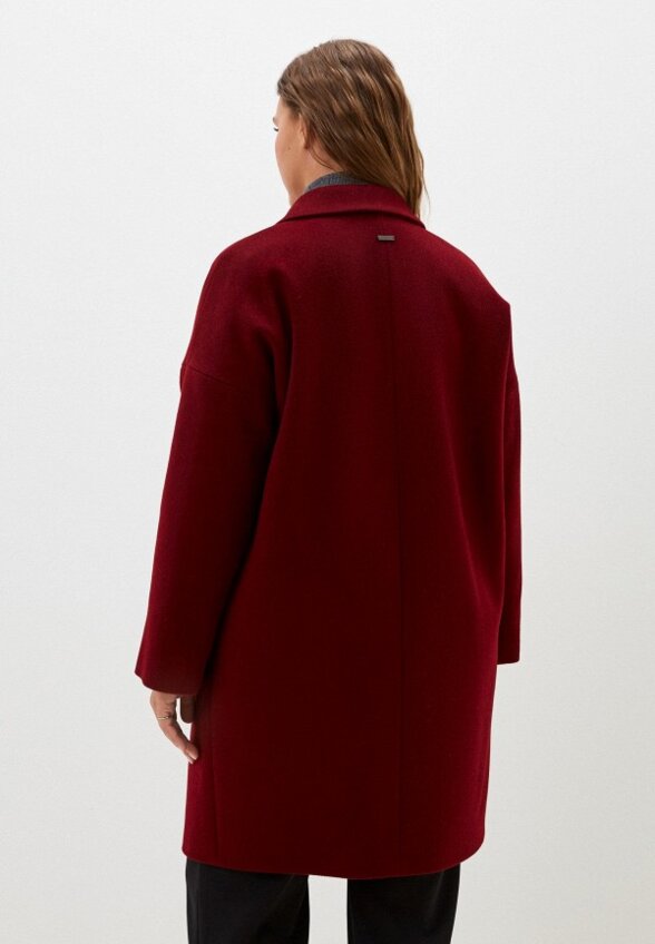 Пальто двубортное Pompa