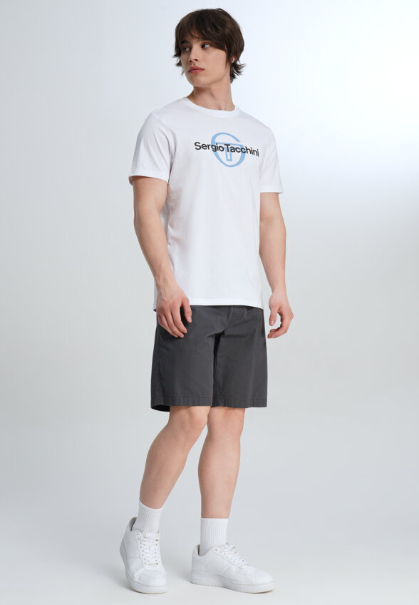 Футболка мужская Sergio Tacchini Essenziale, Белый