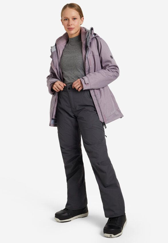 Брюки сноубордические женские 686 Smarty 3-In-1 Cargo, Серый