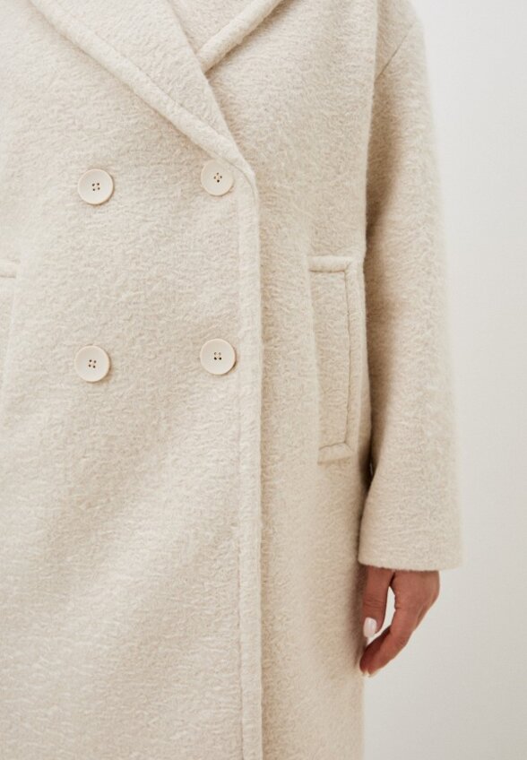 Пальто двубортное Le Monique