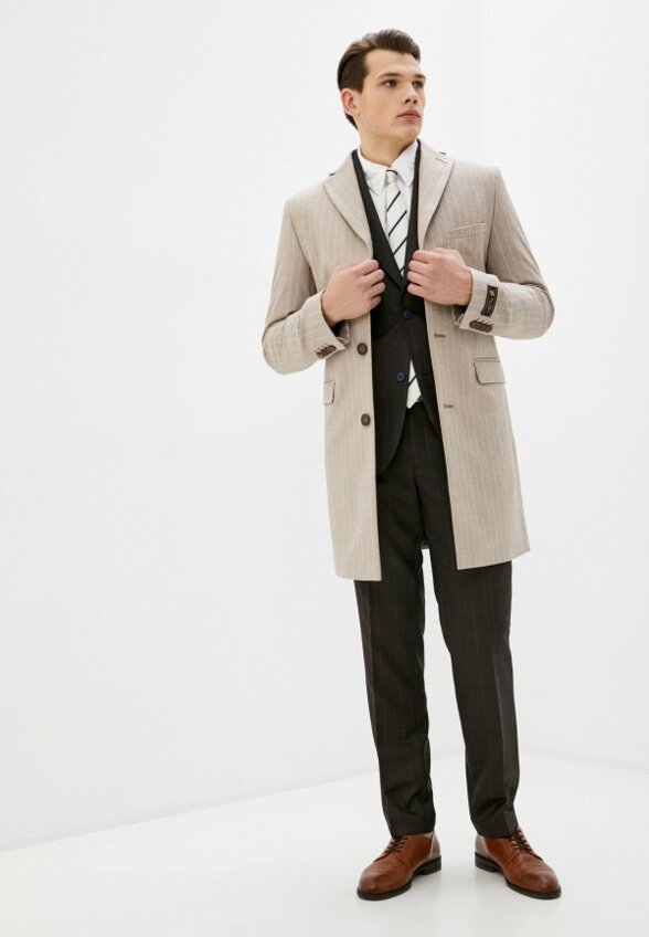 Пальто однобортное Bolini