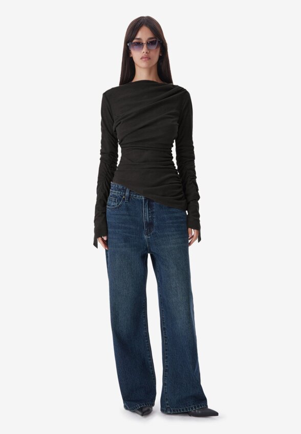 Лонгслив Twisted Black FABLE