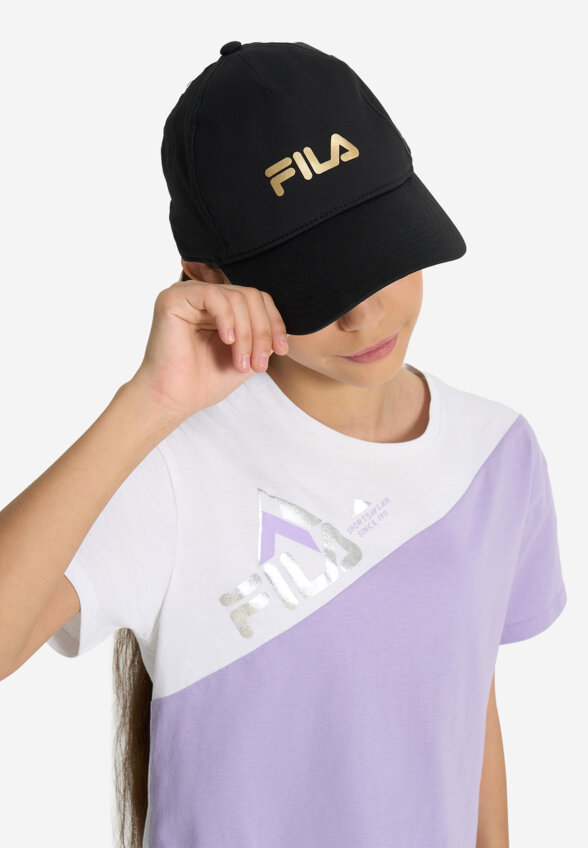 Бейсболка для девочек FILA, Черный