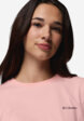 Футболка женская оверсайз Columbia Rolling Bend Graphic Oversized Tee, Розовый5  - превью