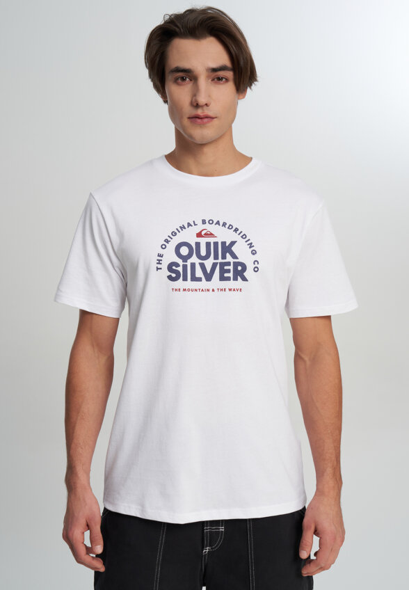 Футболка мужская Quiksilver Fundamental Ride, Белый
