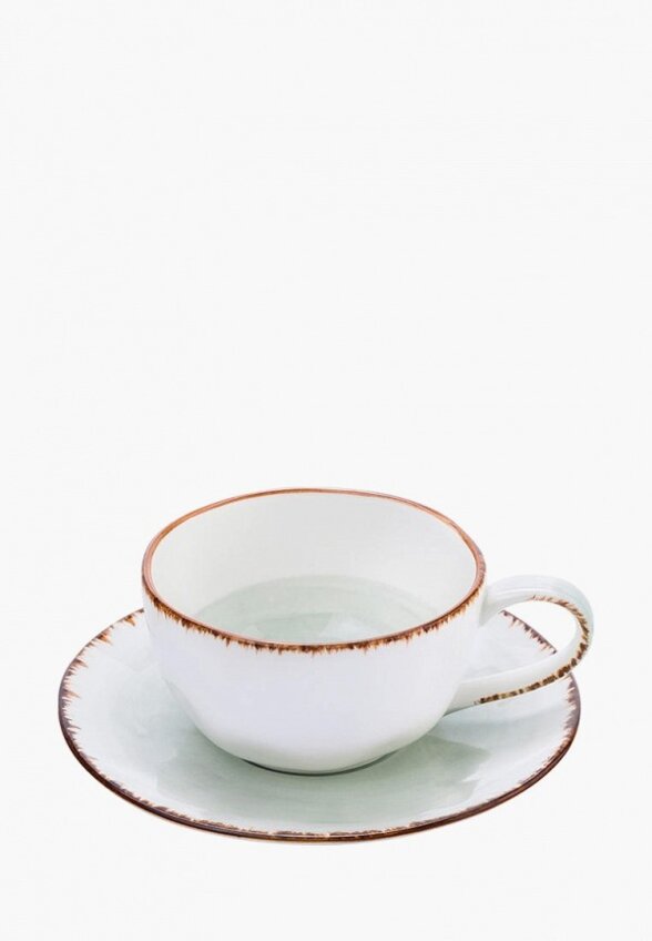 Чашка с блюдцем Elan Gallery