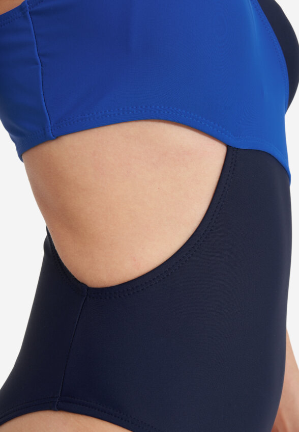 Купальник слитный женский Reebok Ariel, Синий