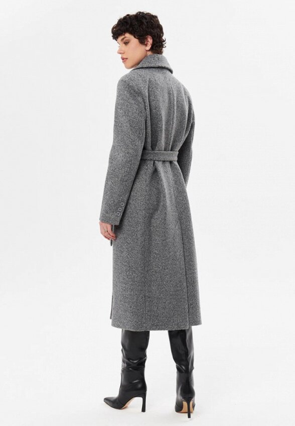 Пальто двубортное Dress No Stress