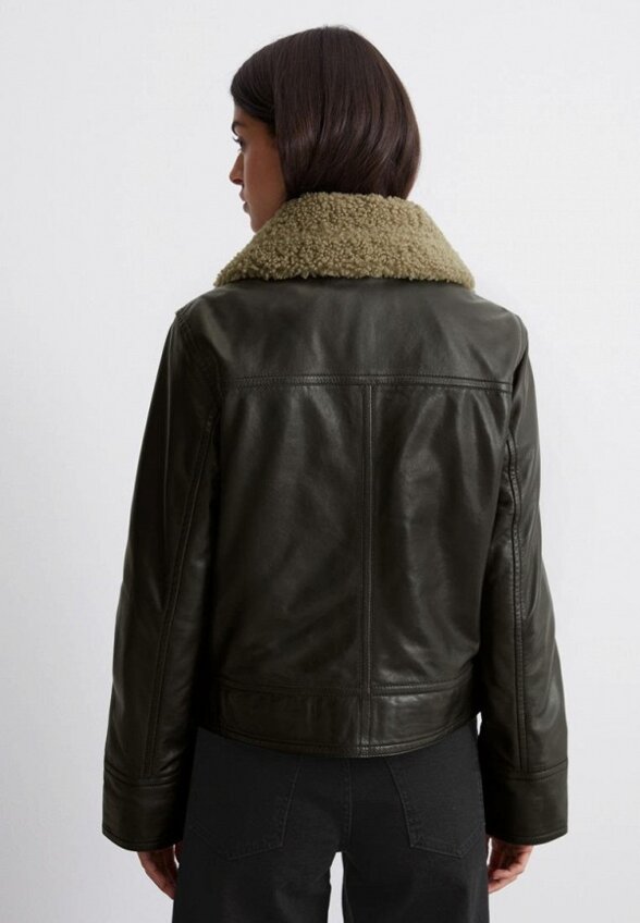 Куртка кожаная Marc O'Polo