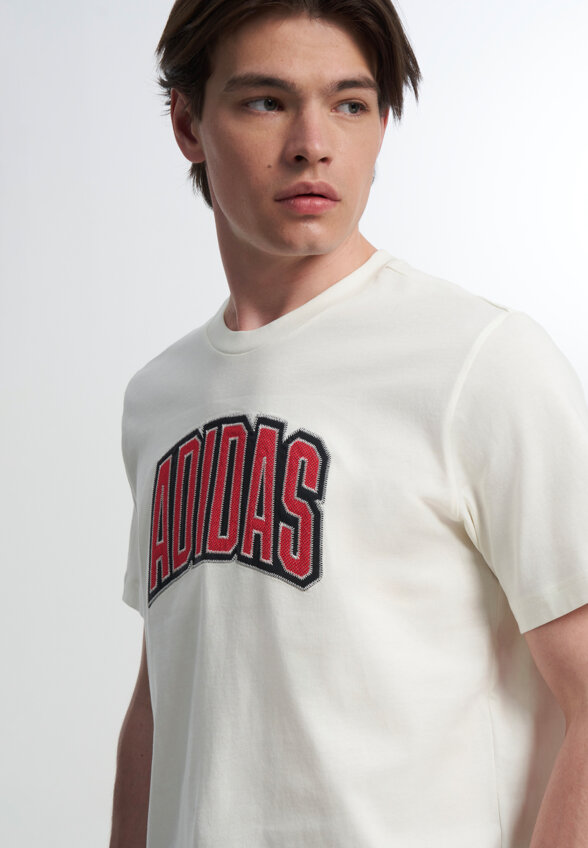 Футболка мужская adidas Stad Colleg, Бежевый