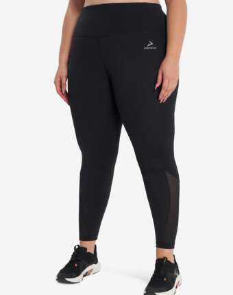 Легинсы женские Demix ProSculpt Mesh, Plus Size, Черный женщинам