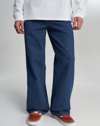 Брюки мужские DICKIES Baggy Straight Work, Синий женщинам
