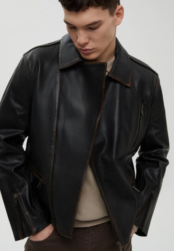 Куртка кожаная Finn Flare