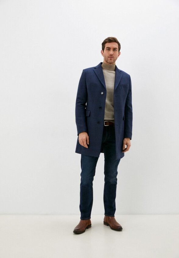 Пальто однобортное Bazioni