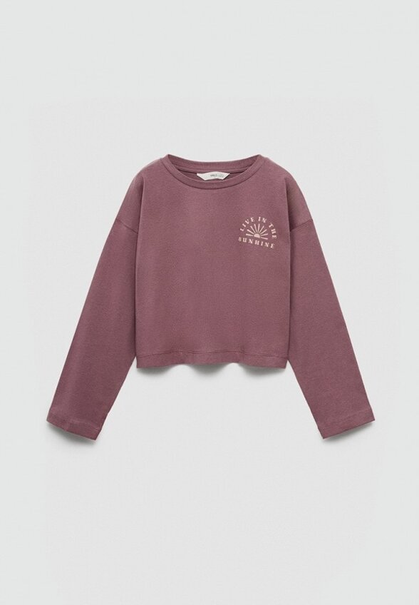 Лонгслив Mango Kids