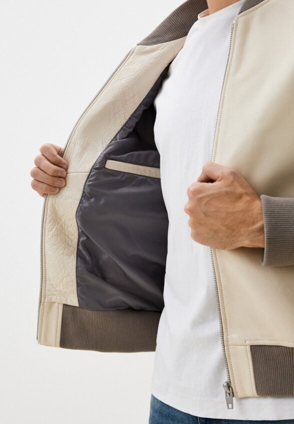 Куртка кожаная Jorg Weber