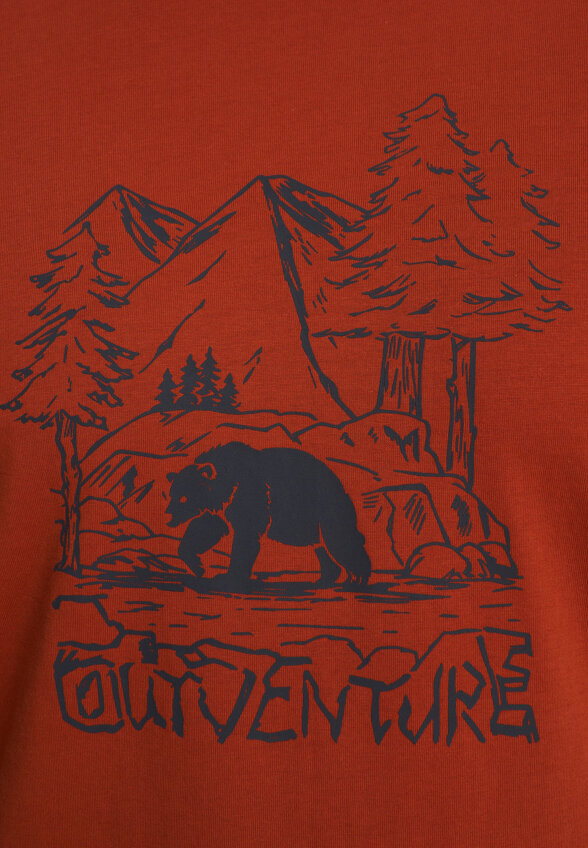 Футболка мужская Outventure, Красный