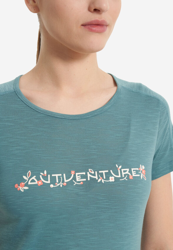 Футболка женская Outventure, Зеленый