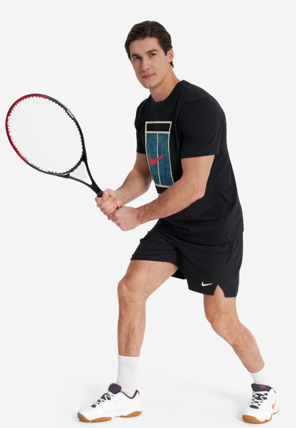 Футболка мужская Nike Court, Черный