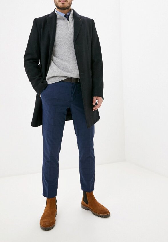 Пальто однобортное Bazioni