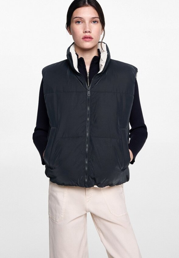 Жилет утепленный Mango Teen