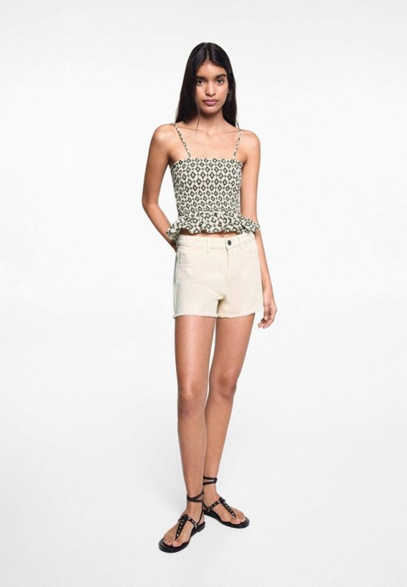 Шорты джинсовые Mango Teen