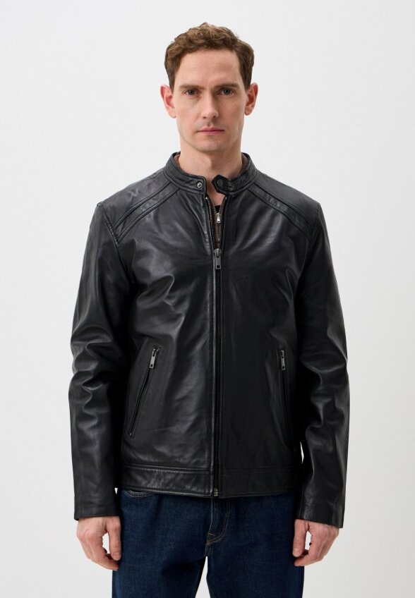 Куртка кожаная Urban Fashion for Men