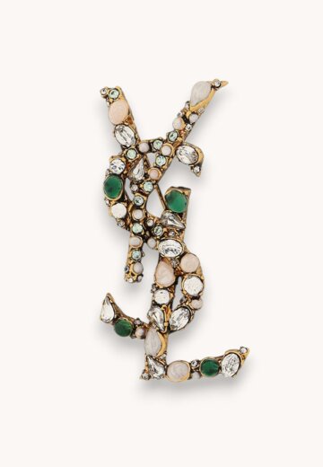 Saint Laurent Brooch
