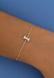 Серебряный браслет с буквой I MIESTILO MIE2  - превью