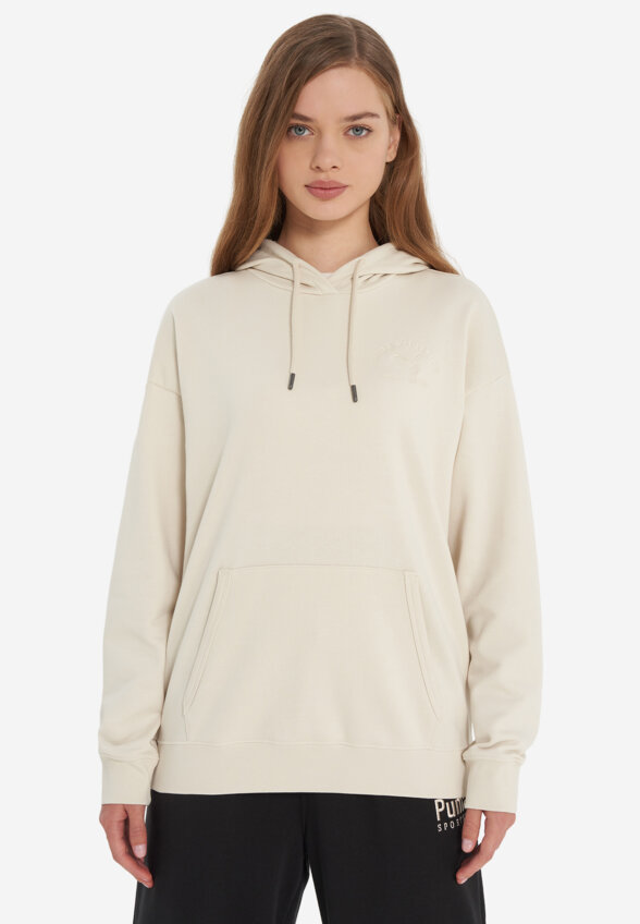 Худи женское PUMA, Бежевый