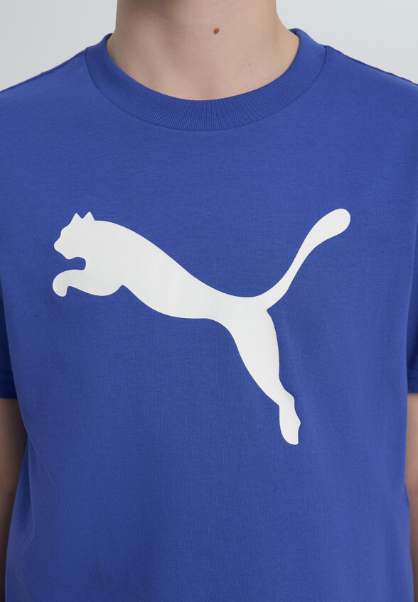 Футболка для мальчиков PUMA Ess Cat Logo, Синий