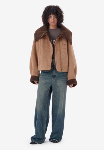 Дубленка Reversible Beige FABLE