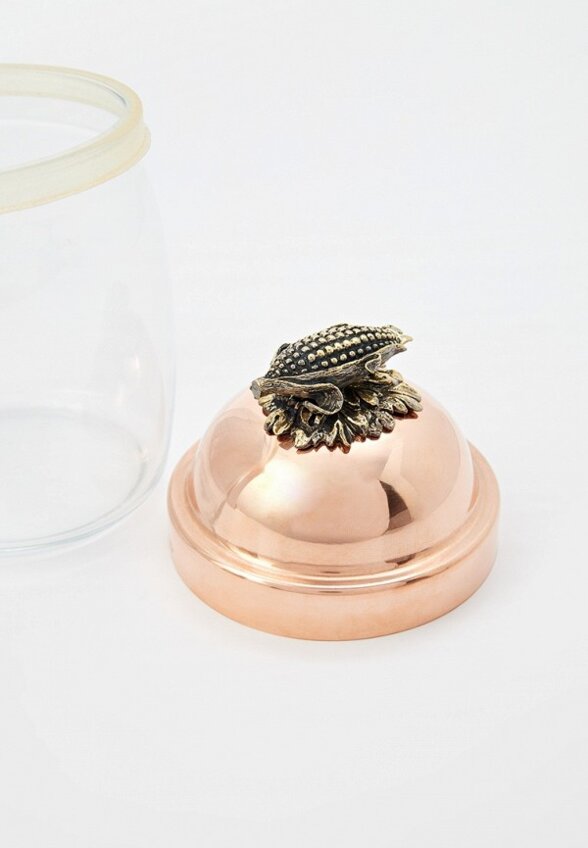 Банка для хранения Кольчугинский мельхиор