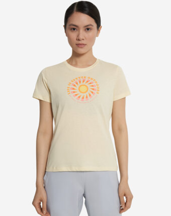 Футболка женская Columbia Ruby Springs Graphic Fitted Ss, Желтый женщинам