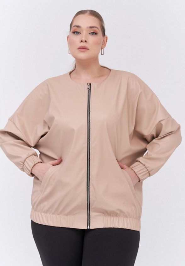 Куртка кожаная Артесса