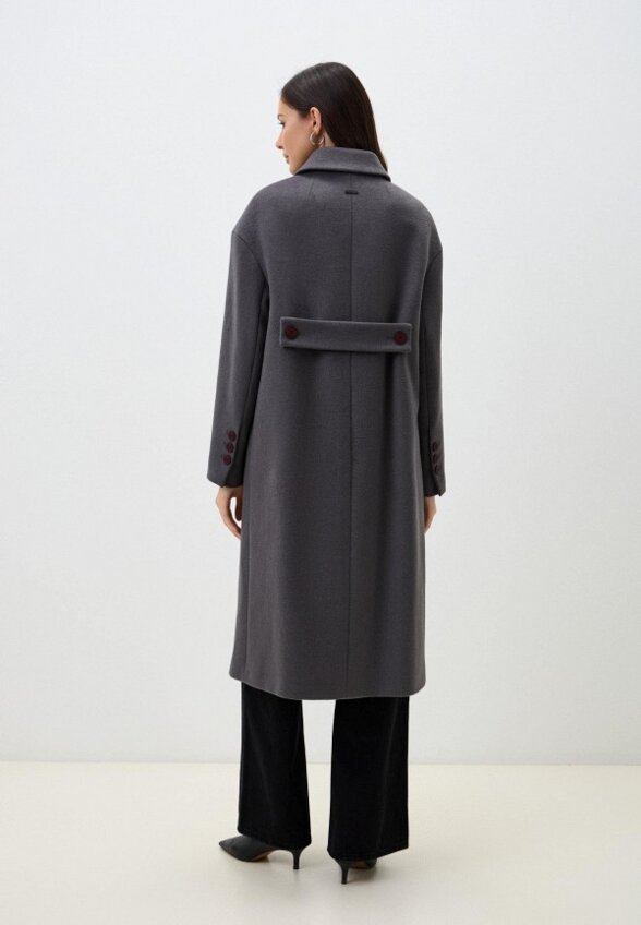 Пальто двубортное Pompa