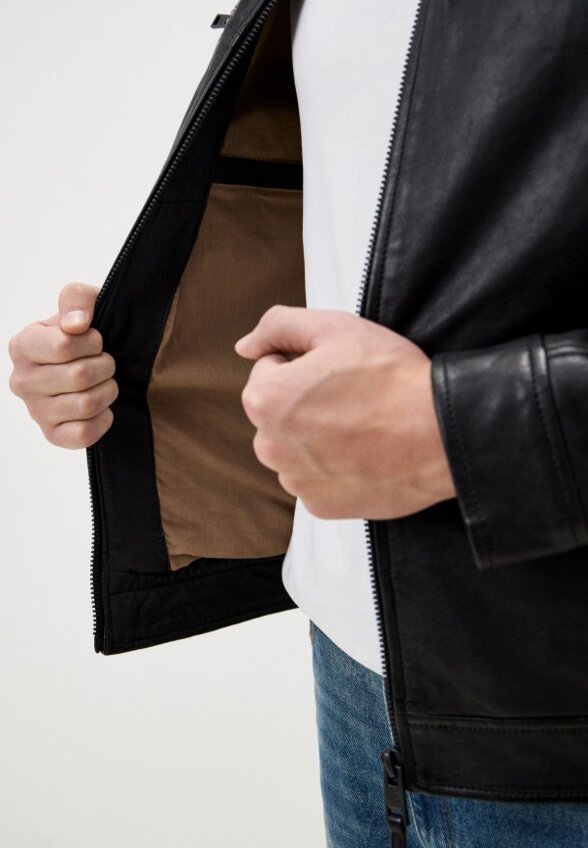 Куртка кожаная Camel active