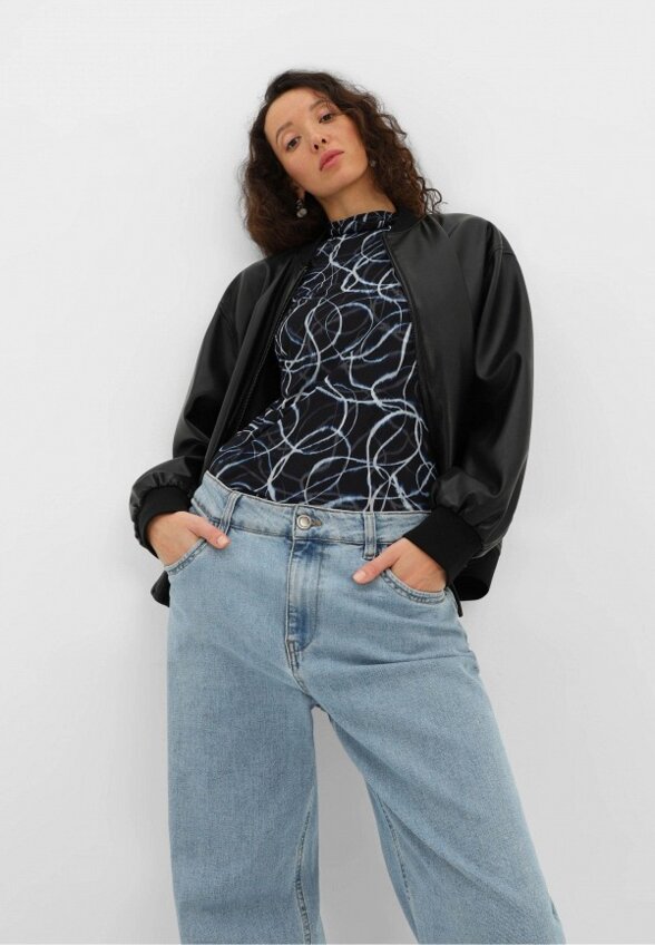 Куртка кожаная Pill