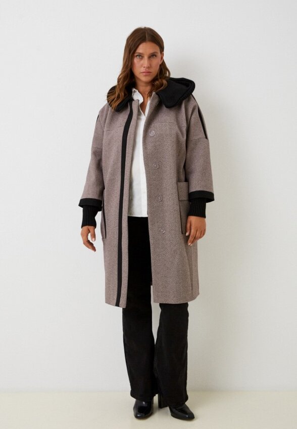 Пальто однобортное Louren Wilton