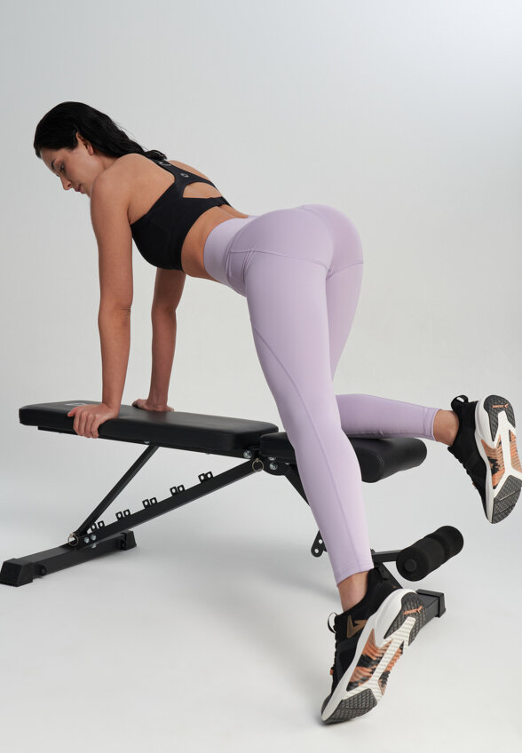 Легинсы женские Demix MuseFit Gym, Фиолетовый