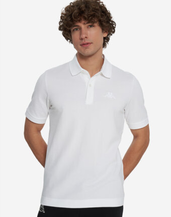 Поло мужское Kappa Polo d’Origini, Белый женщинам