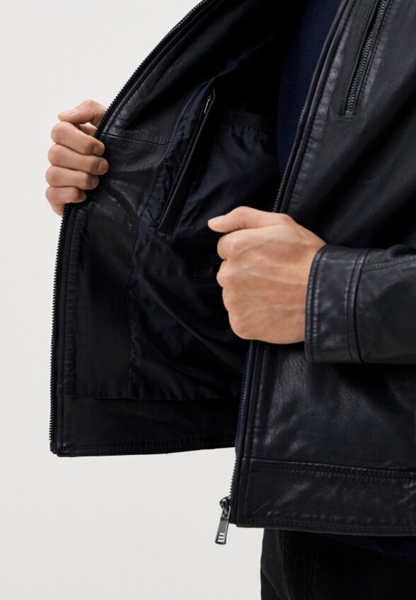 Куртка кожаная Jorg Weber