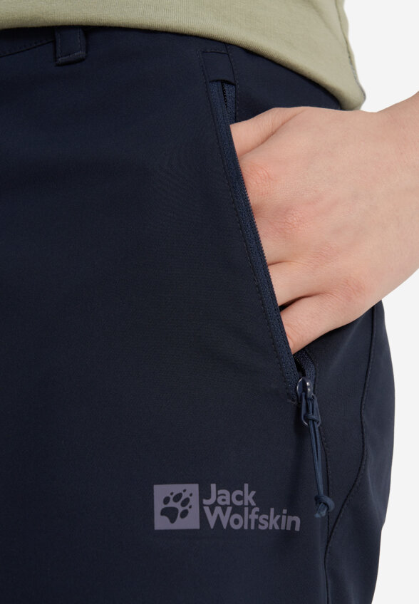 Шорты женские Jack Wolfskin Active Track, Синий