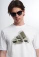 Футболка мужская adidas Camo Mod, Белый6  - превью