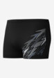 Плавки-шорты мужские Speedo Medley Logo Aquashort Blk/Red, Черный8  - превью